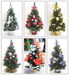 Grosshandel Weihnachtsbaum 60cm mit Baum Schmuck