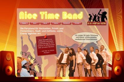 Partyband Nice-Time-Band Hochzeitsband