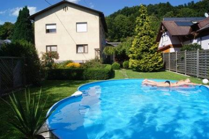 Großes Haus mit 2 Wohneineheiten großer Garten mit Pool in A-4342 Baumgartenbe