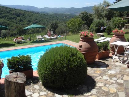 TOSKANA Greve in Chianti Ferienwohnungen auf einem Chianti Weingut