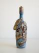 Dekorative Weinflasche mit Relief Old Tbilisi