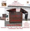 Markthütte Verkaufshütte Marktbude Neufertigung 2 4m x 2m inkl. Dacheindeck