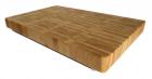 Küchen Schneidebrett Hackbrett Deluxe aus Bambus Holz