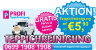 SO GÜNSTIG WIE NOCH NIE Teppichreinigung um 5 90