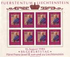 Kleinbogen 903 Fürstentum Liechtenstein postfrisch