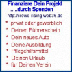 Finanziere Dein Projekt auch durch Spenden - http / / crowd-rising. web36. de -