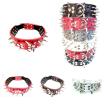 Hundehalsband 5 cm breit mit Stachel Spikes in Größe M L XL